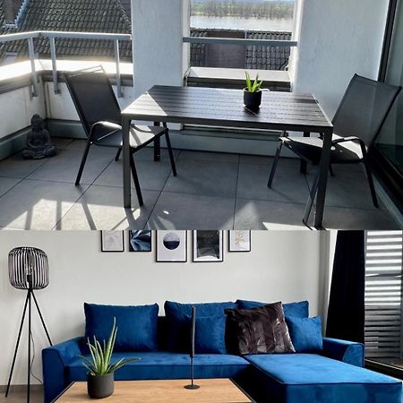 Piso Superior - Exklusives Apartment An Der Promenade Mit Rheinsicht & Loggia 엠메리흐 외부 사진